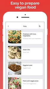 Vegan recipes Nutrition New screenshot 0