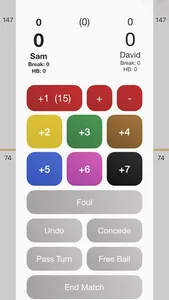 Smart Snooker Scoreboard screenshot 1