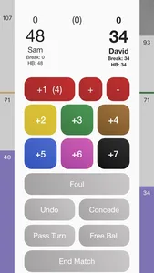 Smart Snooker Scoreboard screenshot 2