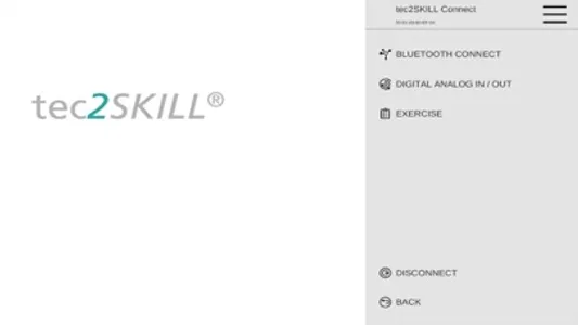tec2SKILL Connect screenshot 2