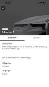 Polestar Training Platform screenshot 2