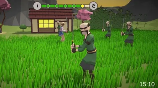 Samurai vs Zombies screenshot 1