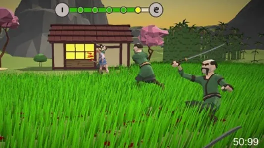 Samurai vs Zombies screenshot 2