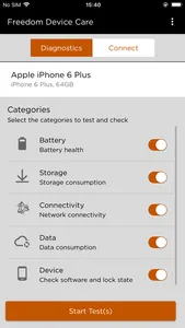 Freedom Device Care screenshot 1