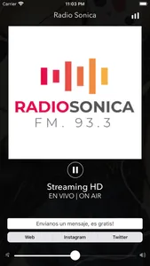 Fm Sonica screenshot 1