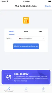 FBA Seller's Profit Calculator screenshot 0