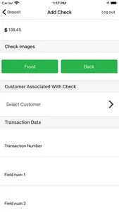 C&N Business Mobile Deposit screenshot 2