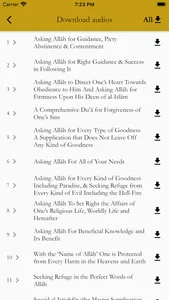 Fiqh of Dua and Adhkar screenshot 6