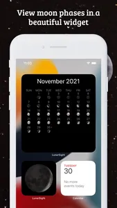 Moon Phase Calendar LunarSight screenshot 2