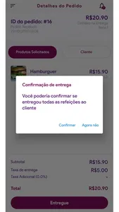 Pedi no App - Entregadores screenshot 1