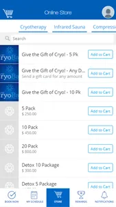 The CryoBar screenshot 2