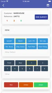 Racklog (Racking Defect Log) screenshot 1