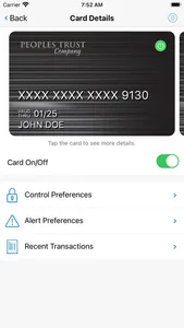 Peoples Trust Company Cards screenshot 0