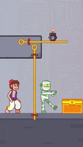 Maze Thief: Pull Pin Puzzle screenshot 1