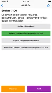 TBE Takaful Basic Examination screenshot 1