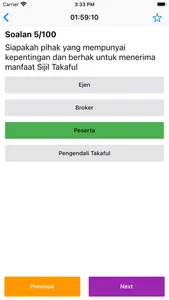 TBE Takaful Basic Examination screenshot 2