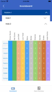 Golf Dot Game Calculator screenshot 5