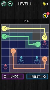 Lampu Neon: Line Puzzle screenshot 1