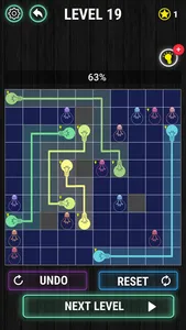 Lampu Neon: Line Puzzle screenshot 3