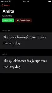 Fontastic - Install Fonts screenshot 1