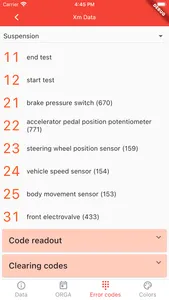 Citroën Xm circuit diagrams screenshot 4