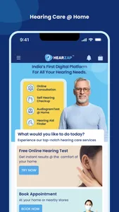 Hearzap Hearing Test App screenshot 0