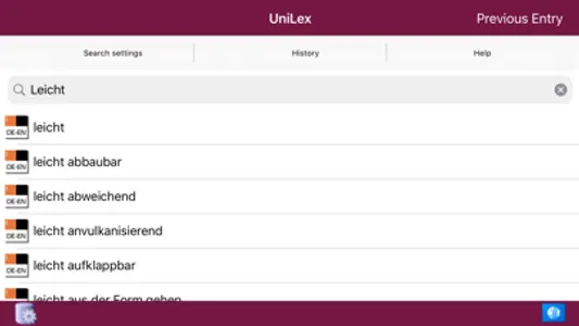 UniLex screenshot 4