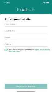 Localhut Partner screenshot 1