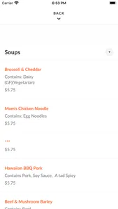 Soupz On screenshot 2