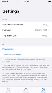 Fuel Use - Economy Tracker screenshot 2