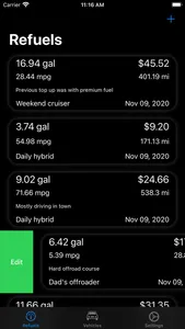 Fuel Use - Economy Tracker screenshot 3