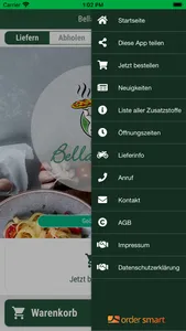 Bella Mia Erlangen screenshot 2