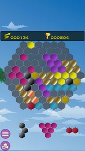 HexBlokz, hexa puzzle game screenshot 2