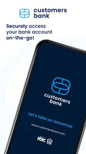 Customers Bank Mobile screenshot 0