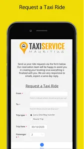 Taxi Service Mauritius screenshot 4