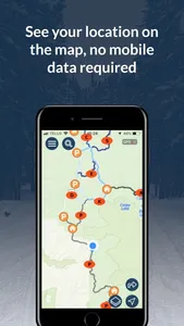 RideOnWYO SnowmobileTrails screenshot 1