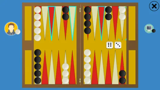 Classic Backgammon Touch screenshot 1