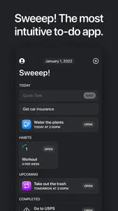 Sweeep! To-Do List screenshot 0