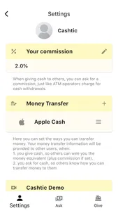 Cashtic - Peer ATM Network screenshot 6