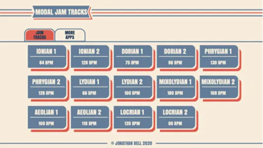 Modal Guitar Jam Tracks screenshot 0