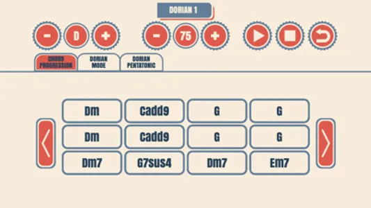 Modal Guitar Jam Tracks screenshot 1