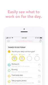 Suzan Galluzzo Fitness screenshot 1