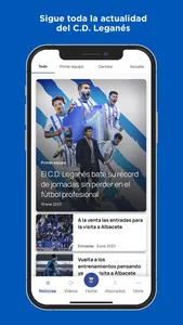 C.D. Leganés - App oficial screenshot 1