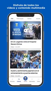 C.D. Leganés - App oficial screenshot 2