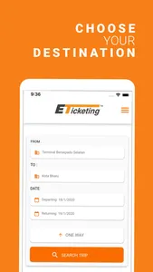 Eticketing.my - Bus Ticket screenshot 1