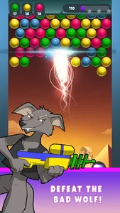 Bad Wolf! Bubble Shooter screenshot 4