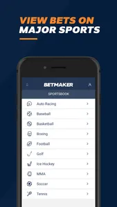 BetMaker™ Sports Betting App screenshot 4