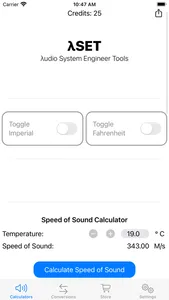 ASET - Sound Calculator screenshot 1