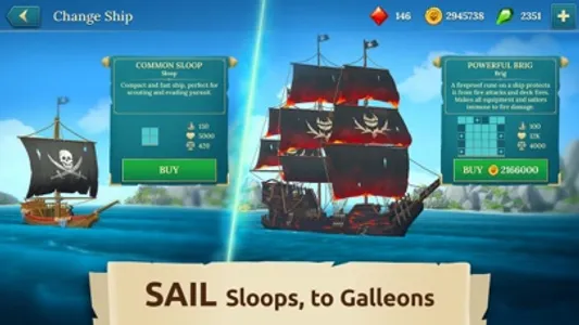 Pirate Ships・Build and Fight screenshot 2