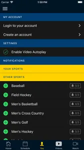 Neumann Athletics screenshot 1